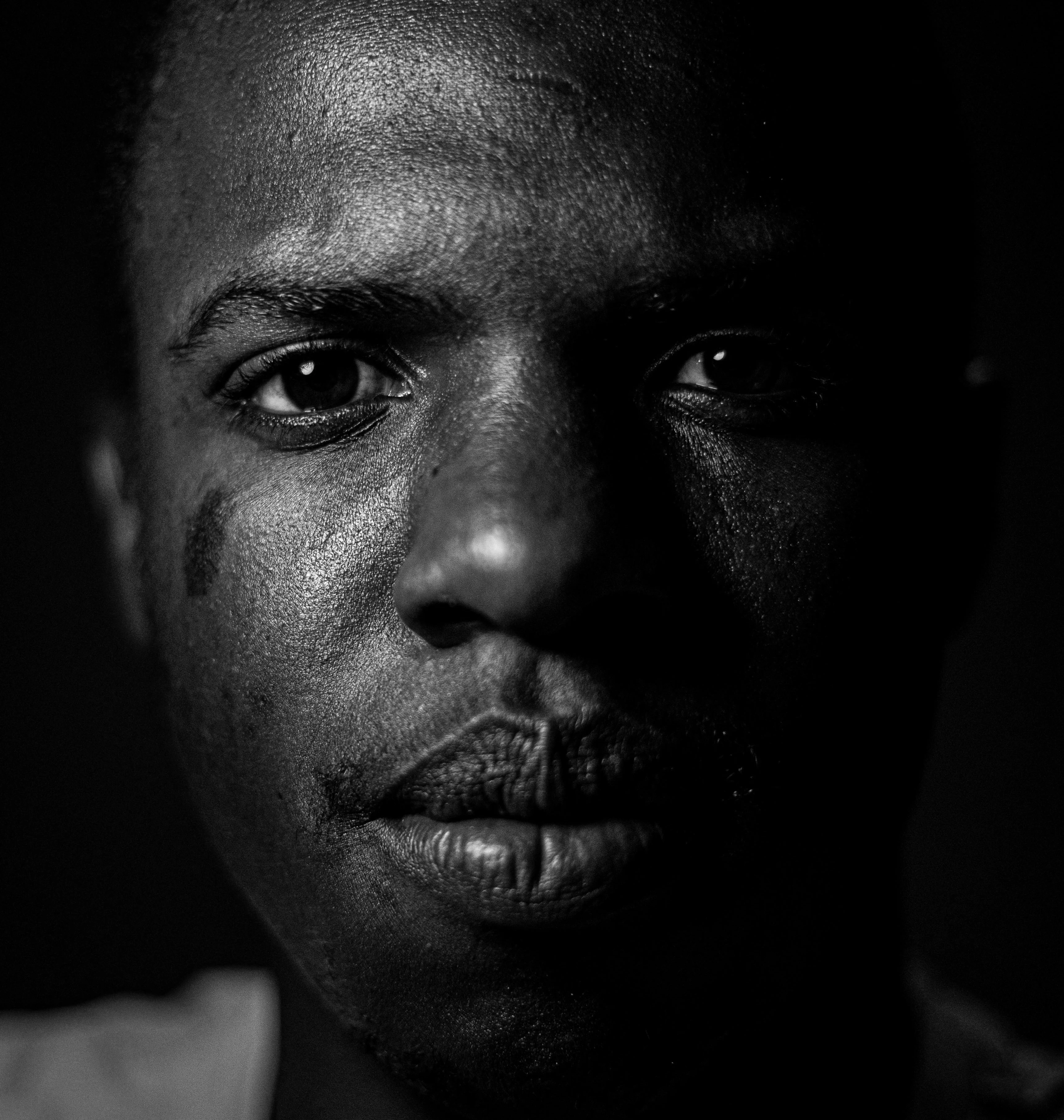 Human face