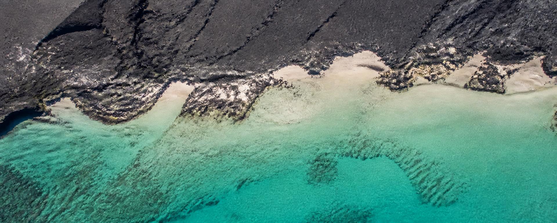 Coastline aerial